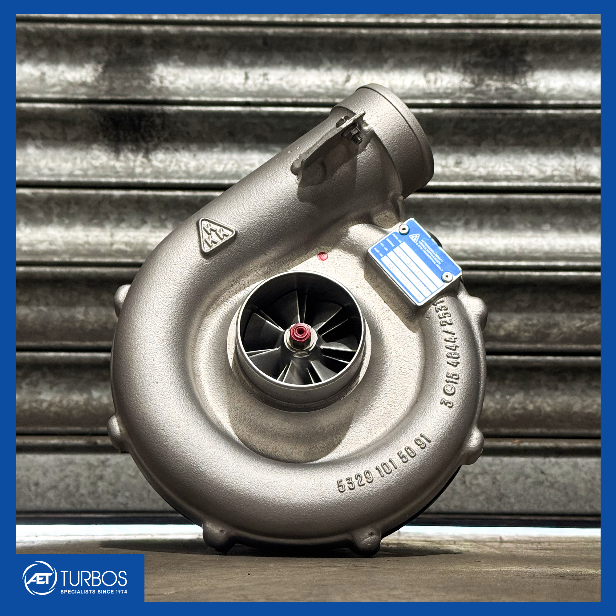 K27 Borgwarner Turbocharger - 1982 Audi Quattro A1 -  5327 999 0458