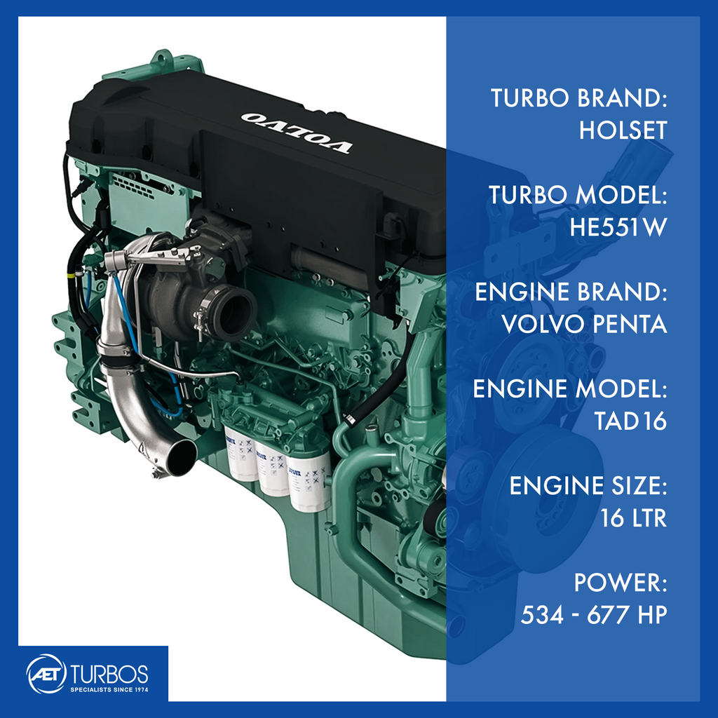 Holset HE551W Turbocharger (2842475)