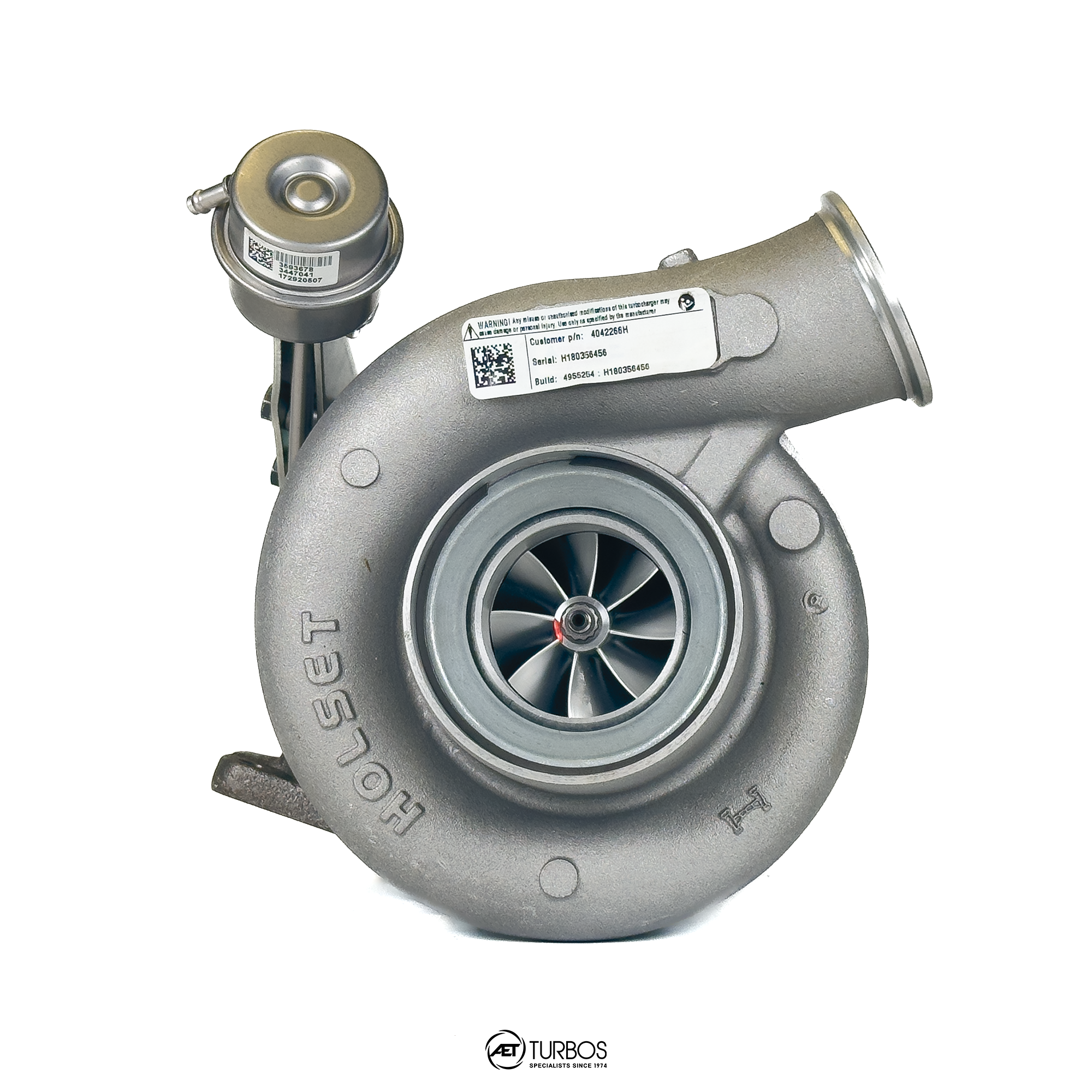 Holset HX40W Cummins Turbocharger - 4042266H – AET Turbos