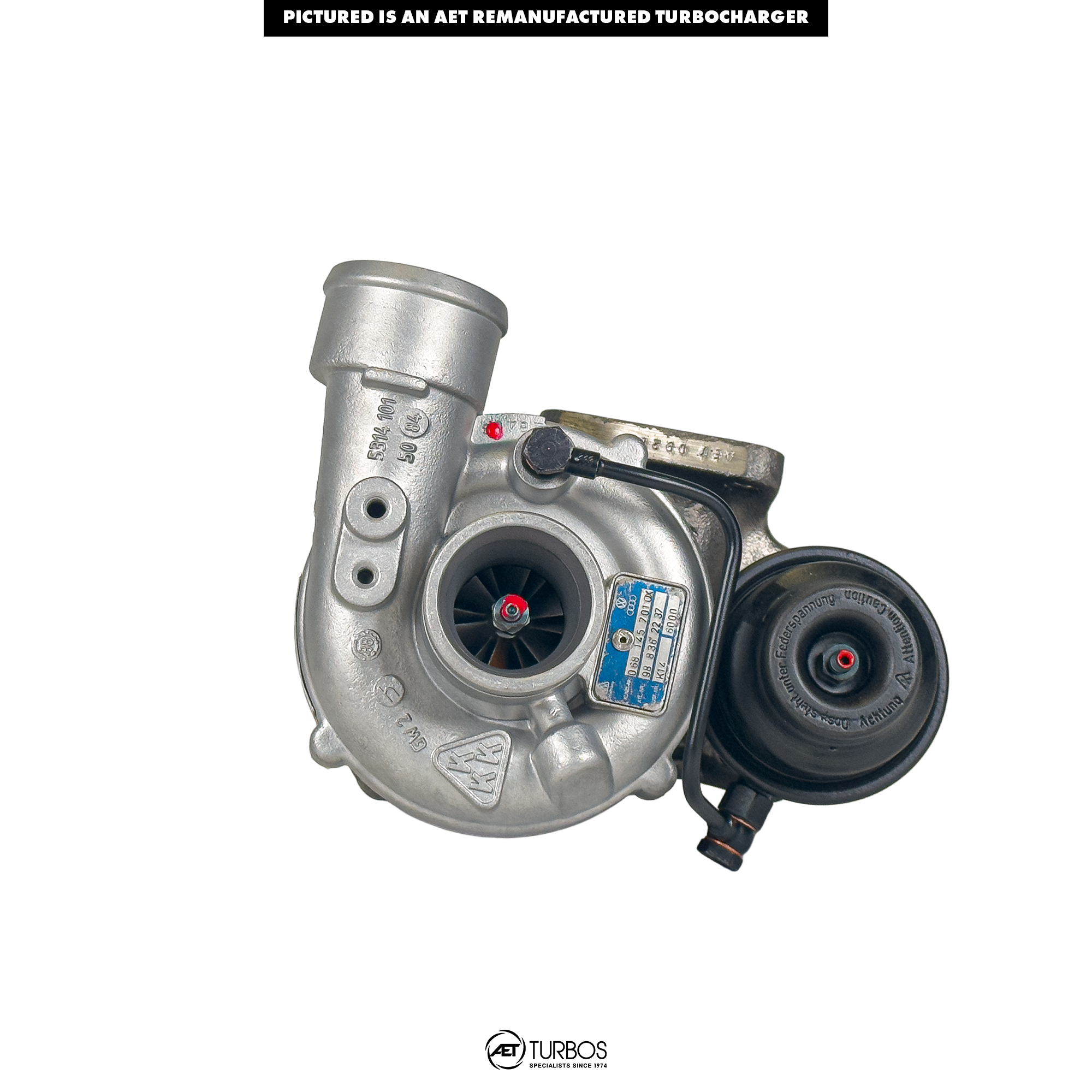BorgWarner K14 VW Transporter Turbocharger - 5314 970 6000