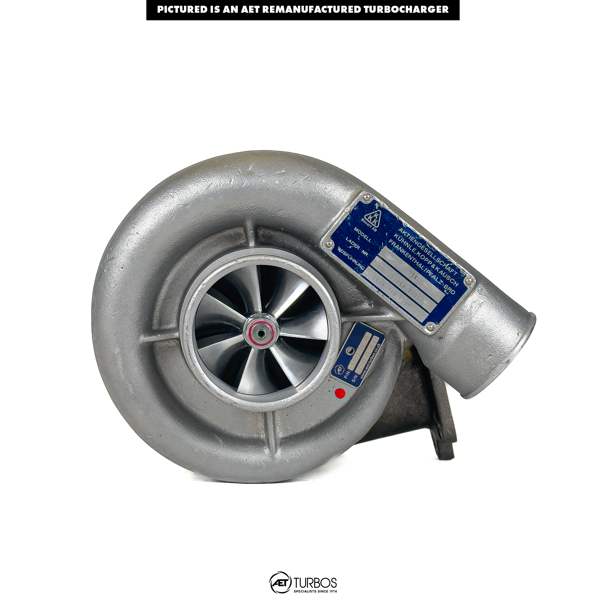 BorgWarner (KKK) Eberspaecher Porsche 934/935 Turbocharger - 5636 970 4200