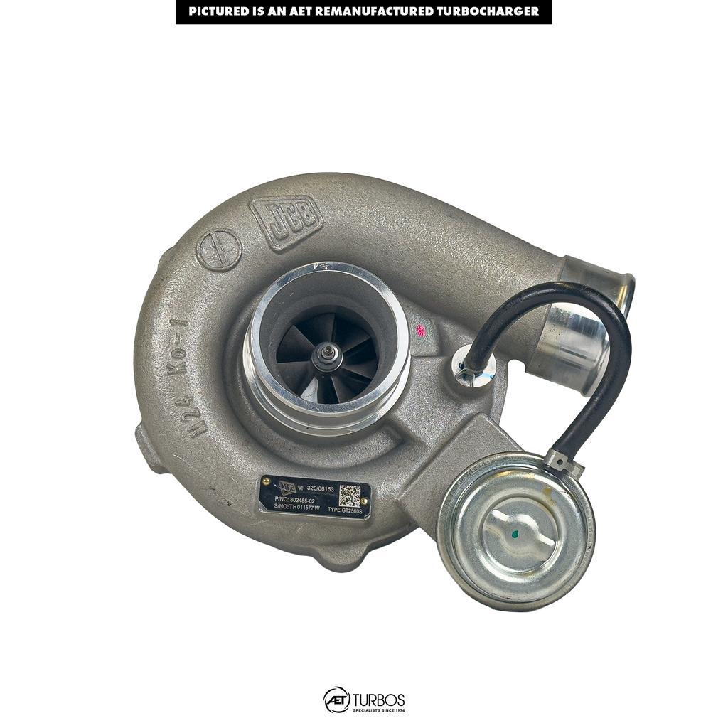 Garrett GT2560S JCB Turbocharger - 802455-5002S