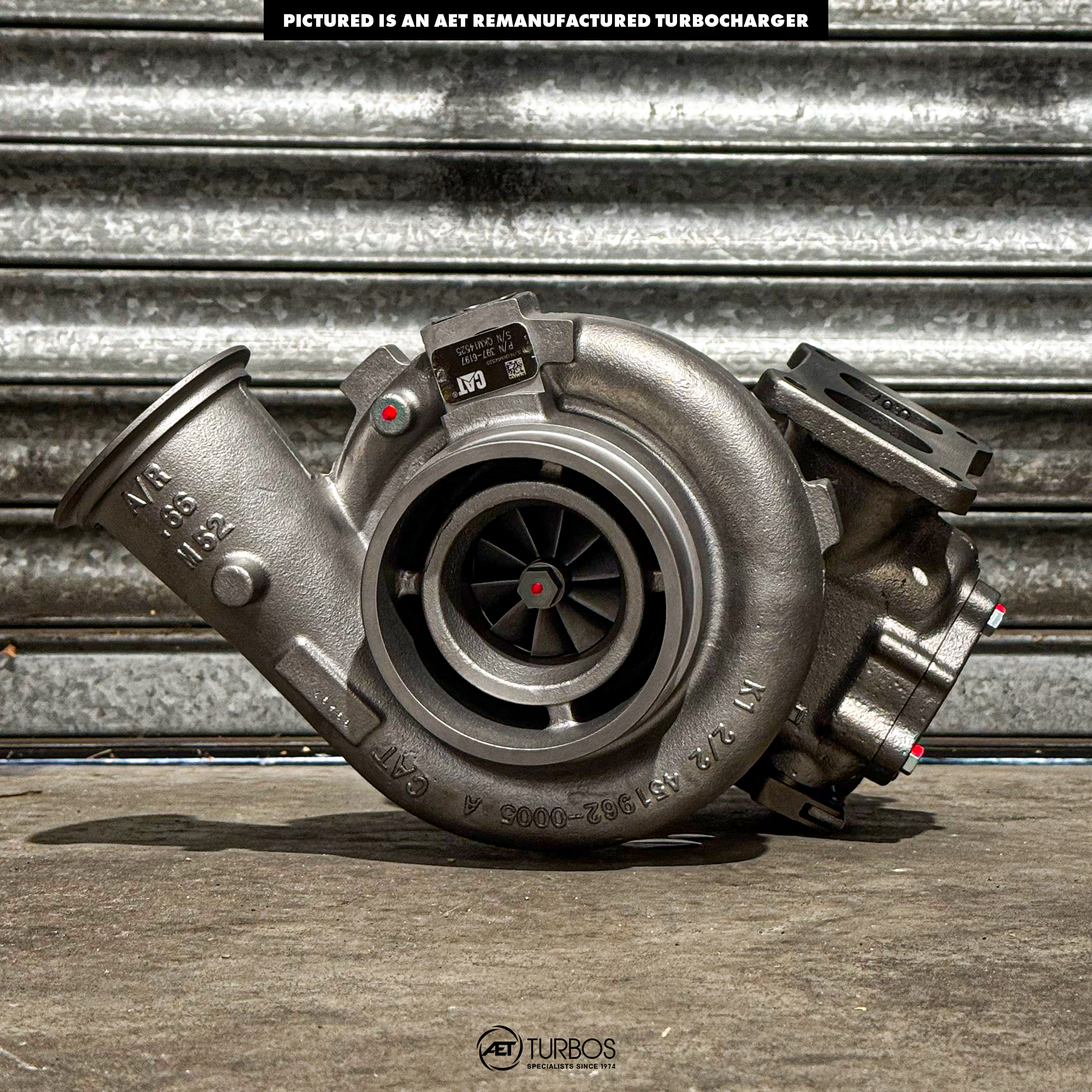 Garrett GT4594 CAT Turbocharger - 397-6197