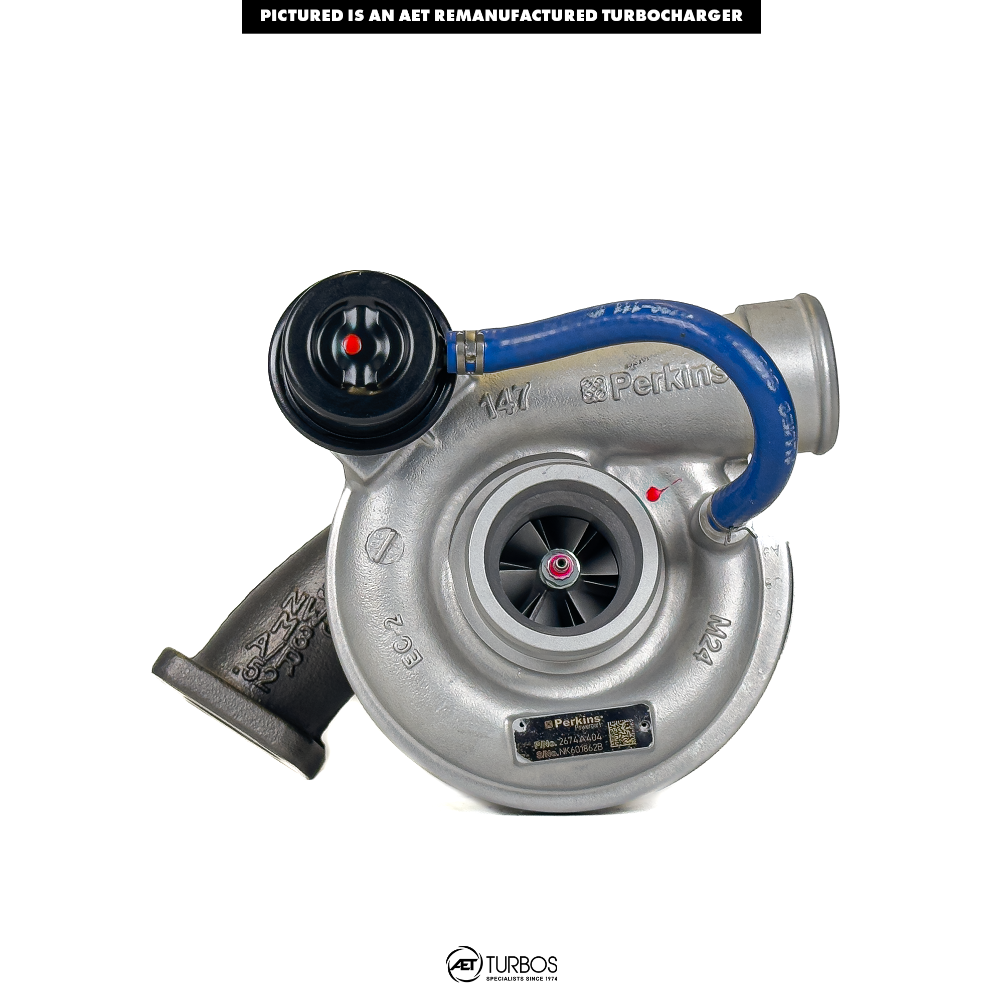 Garrett GT2556S Perkins/Caterpillar Turbocharger - 738233-5001S