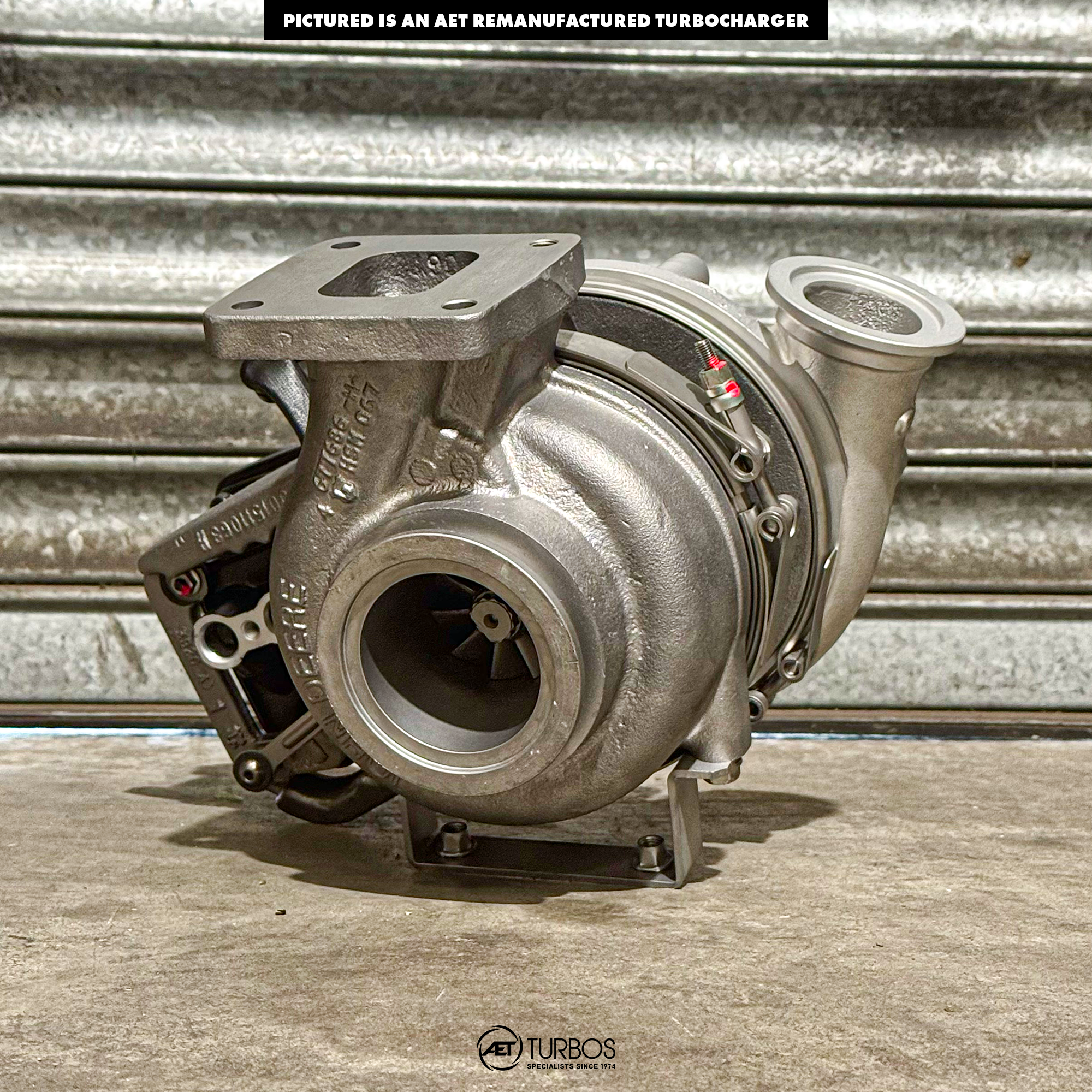 BorgWarner B2UV John Deere Turbocharger - 1263 970 0114