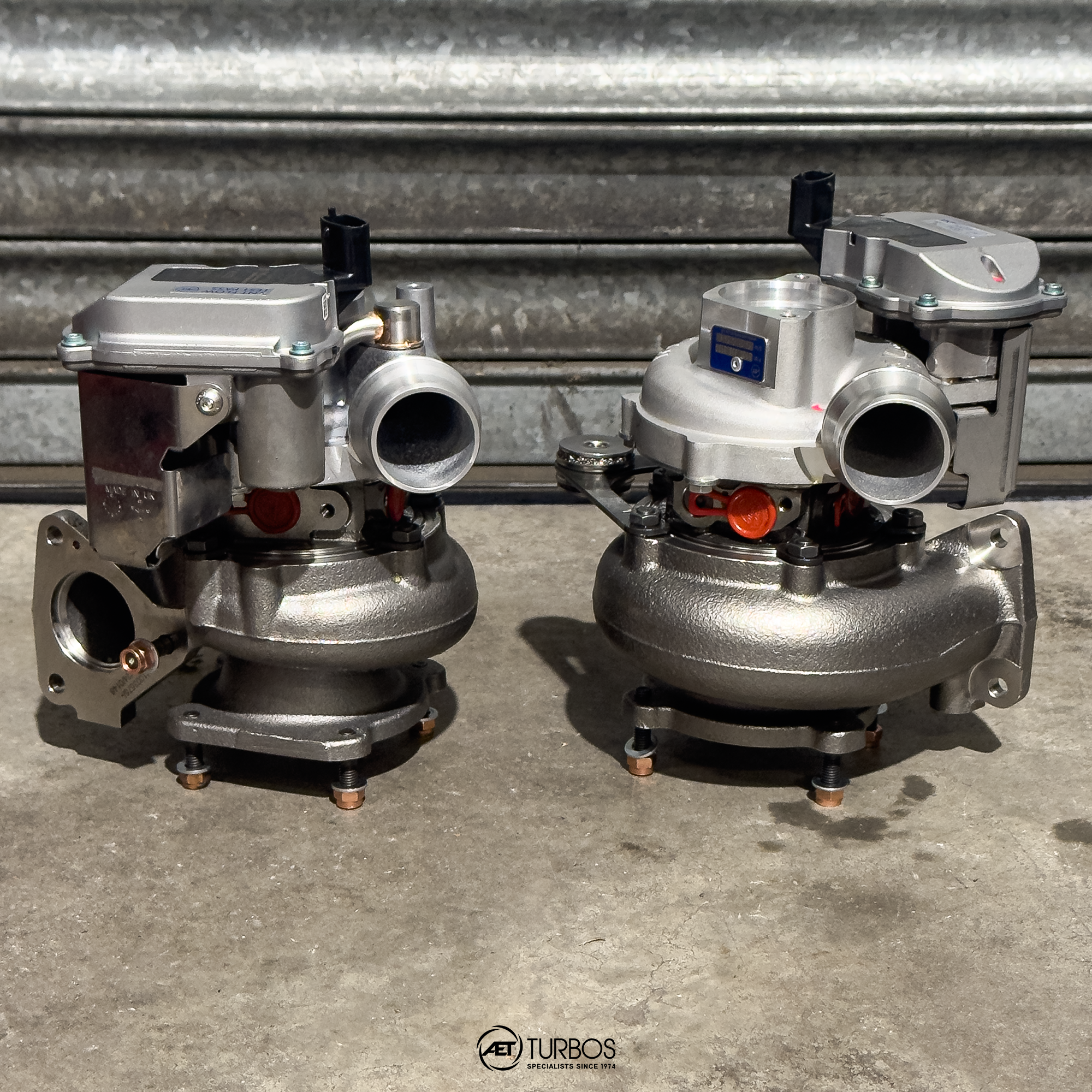 BorgWarner BV50 Porsche 911 Turbo S Turbochargers - 5304 998 0333 & 5304 998 0334 - Left & Right Banks