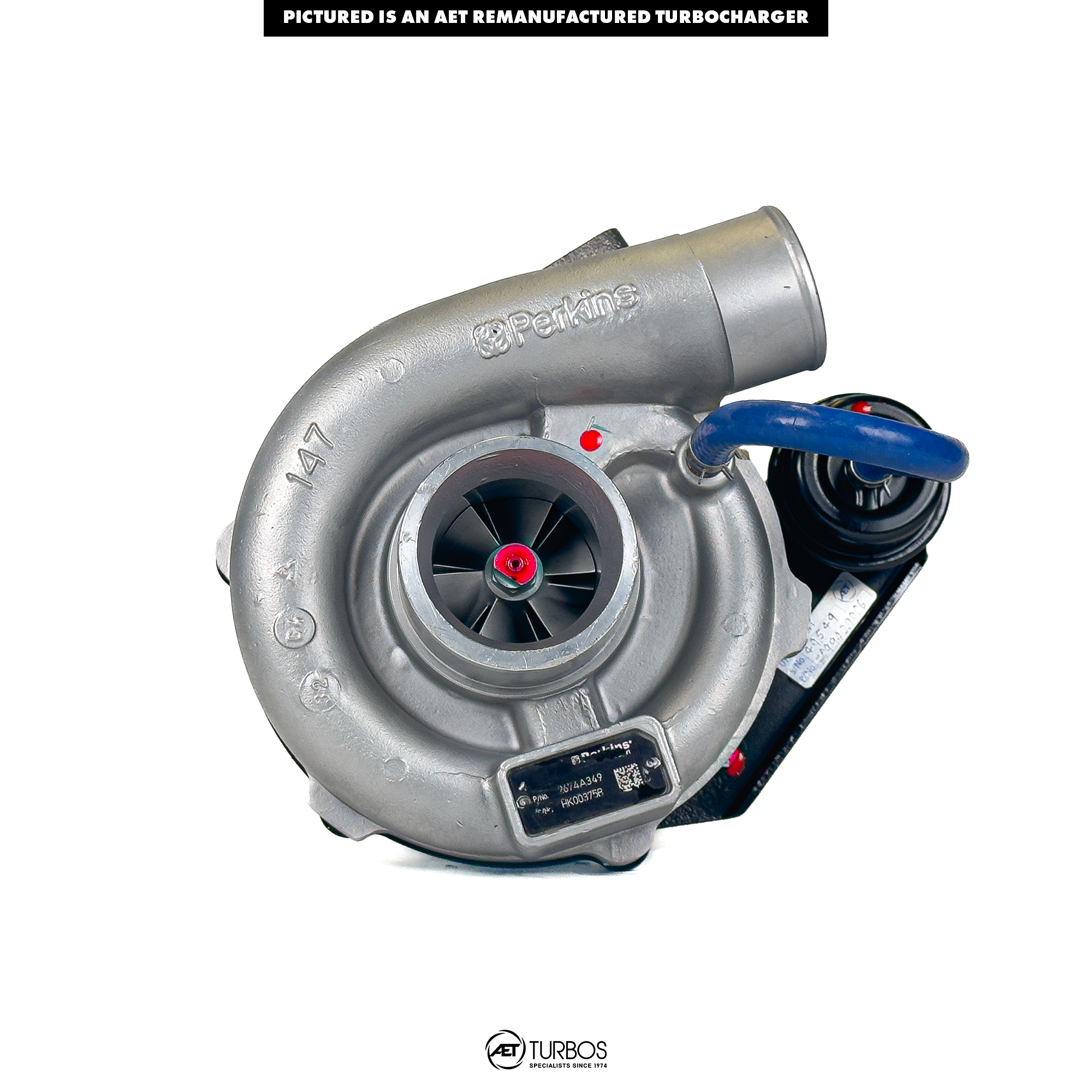 Garrett GT3571 Perkins Turbocharger - 7099429006