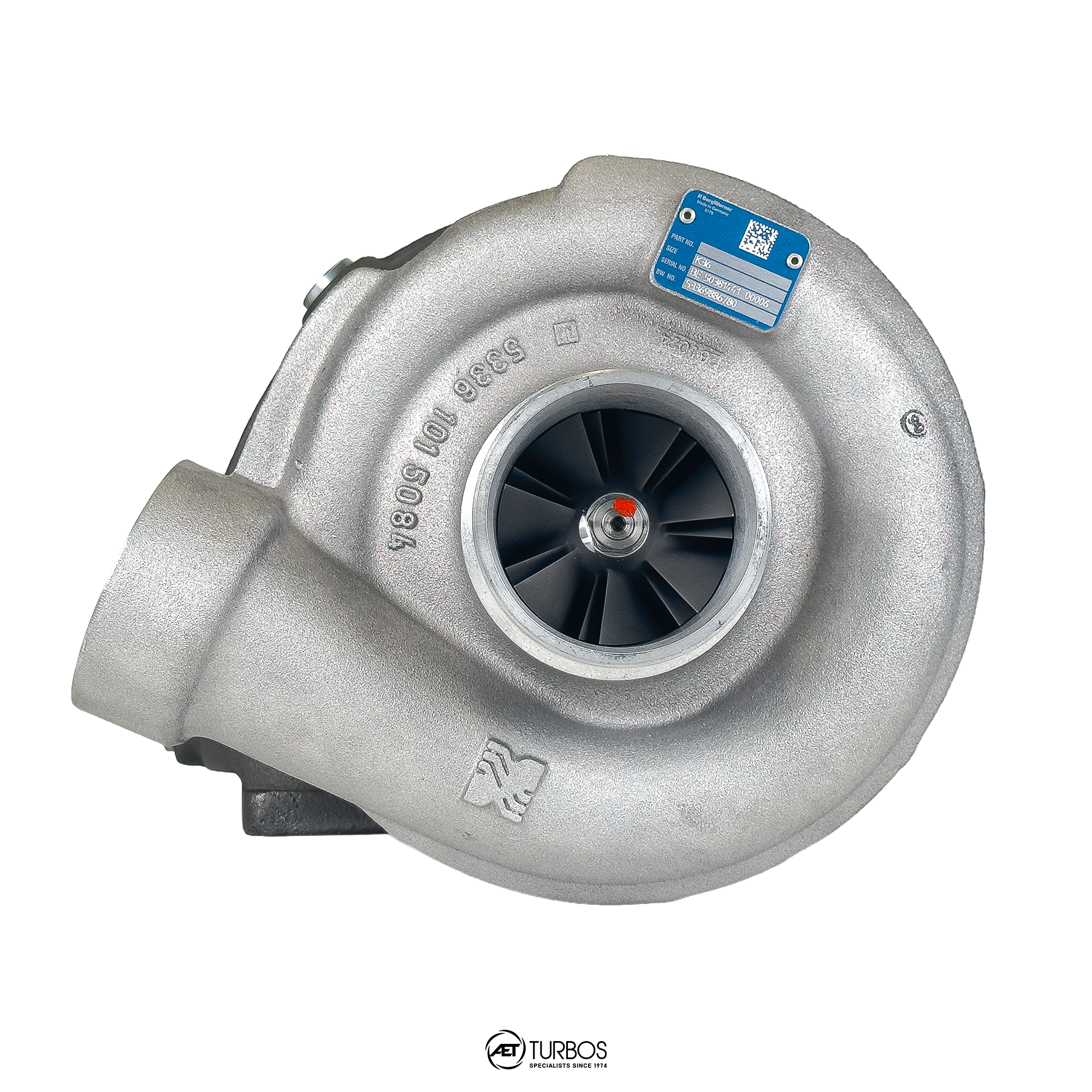 BorgWarner K36 MTU Marine Turbocharger - 5336 988 7291