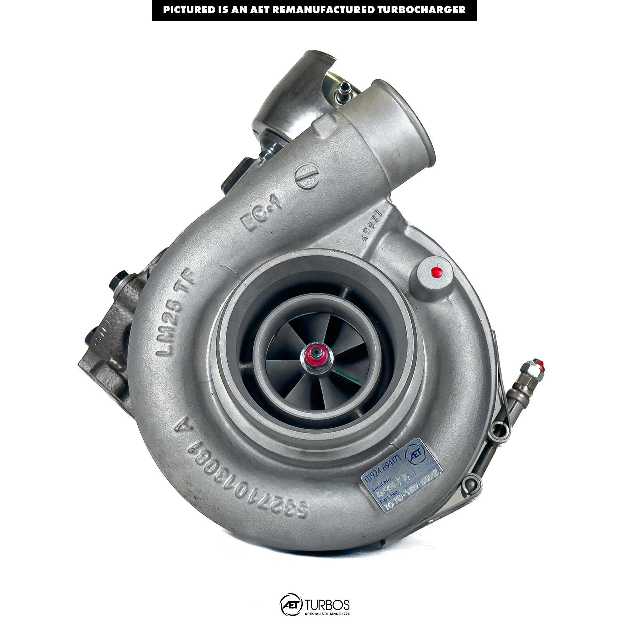 BorgWarner B2 Perkins/Caterpillar Turbocharger - 1070 988 0002