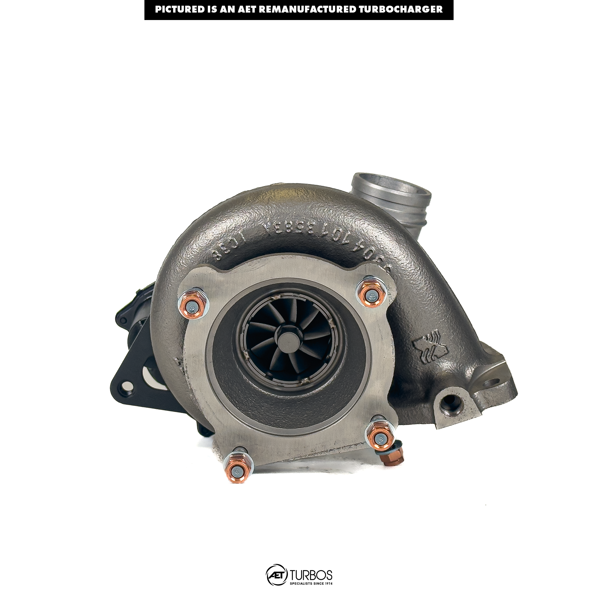 BorgWarner BV50 Porsche 911 Turbo (997.1) 3.8L Turbocharger (Right) 53049880134