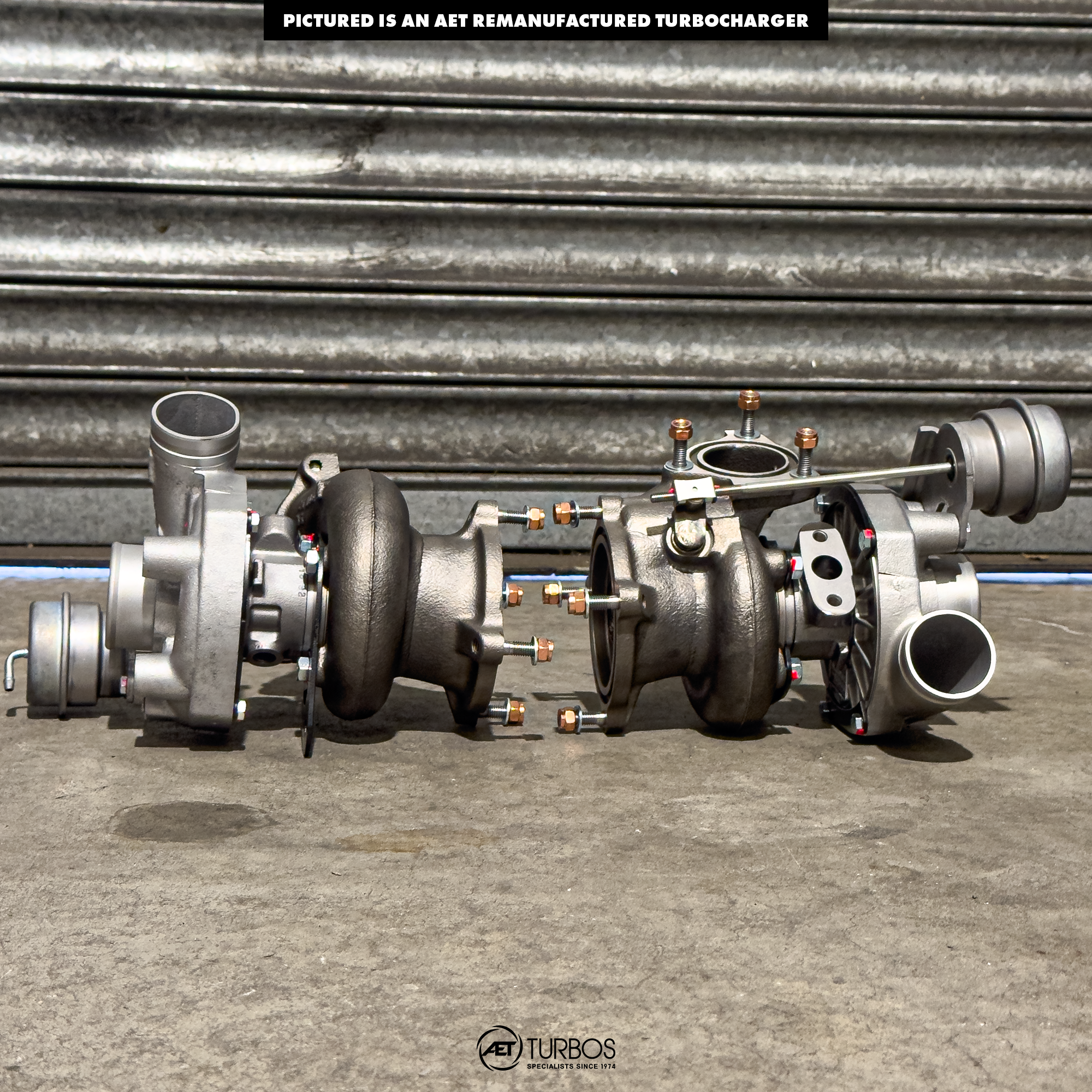 BorgWarner K24 Porsche 911 (996) Turbochargers - 5324 970 7005 & 5324 970 7006