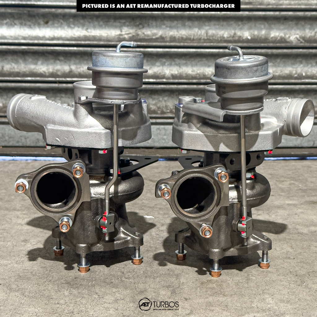 BorgWarner K24 Porsche 911 (996) Turbochargers - 5324 970 7005 & 5324 970 7006