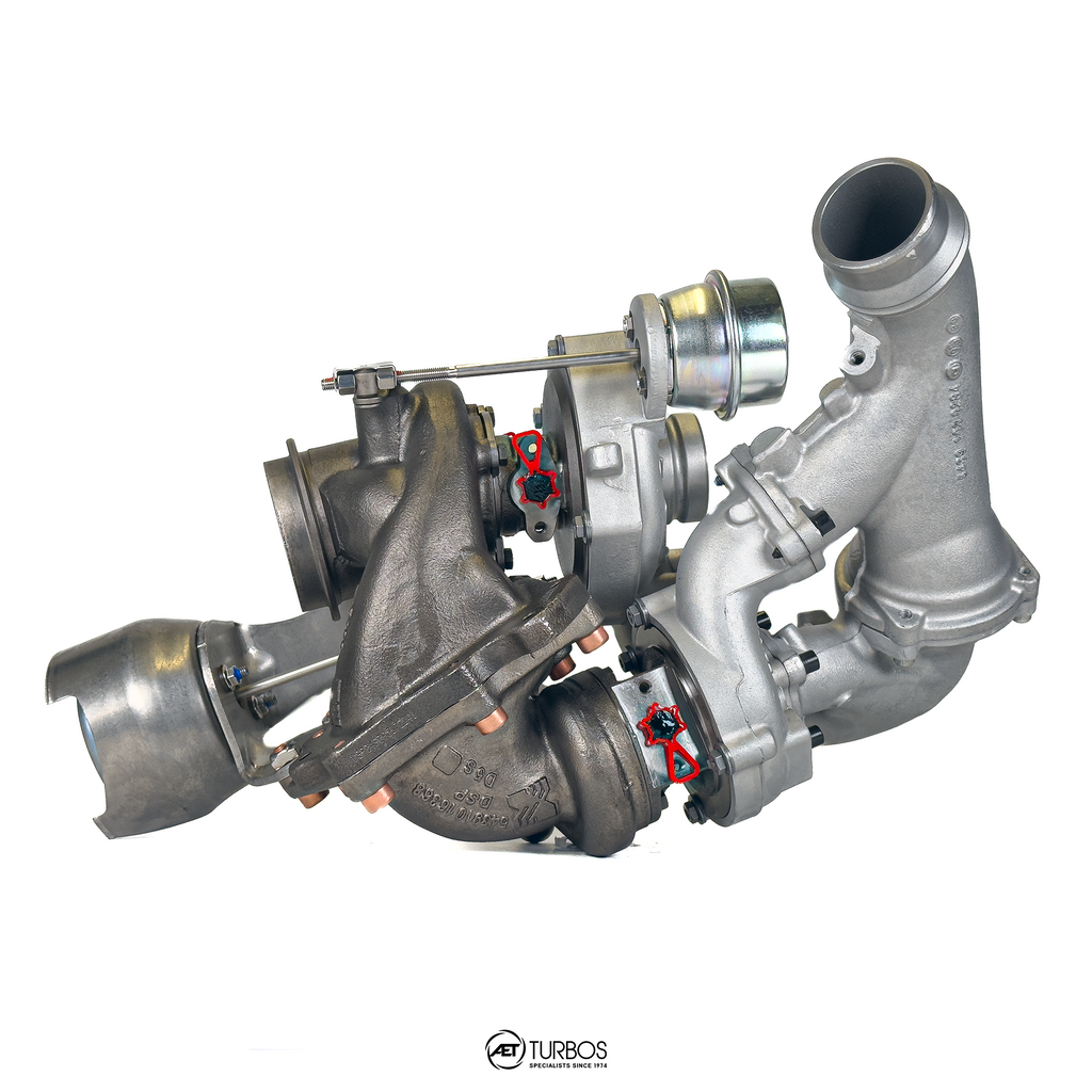 BorgWarner R2S Mercedes Sprinter Bi-Turbocharger - 10009900074