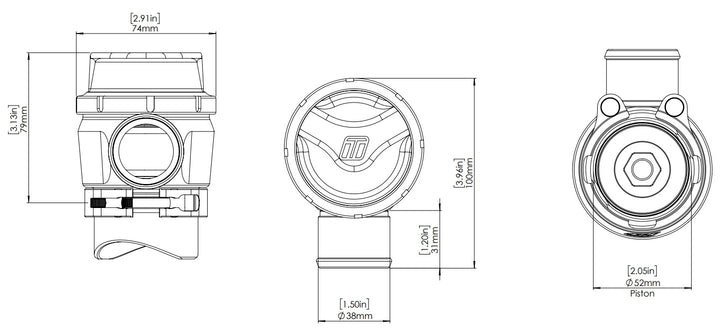 Turbosmart BOV RacePort Plumback GenV Sleeper