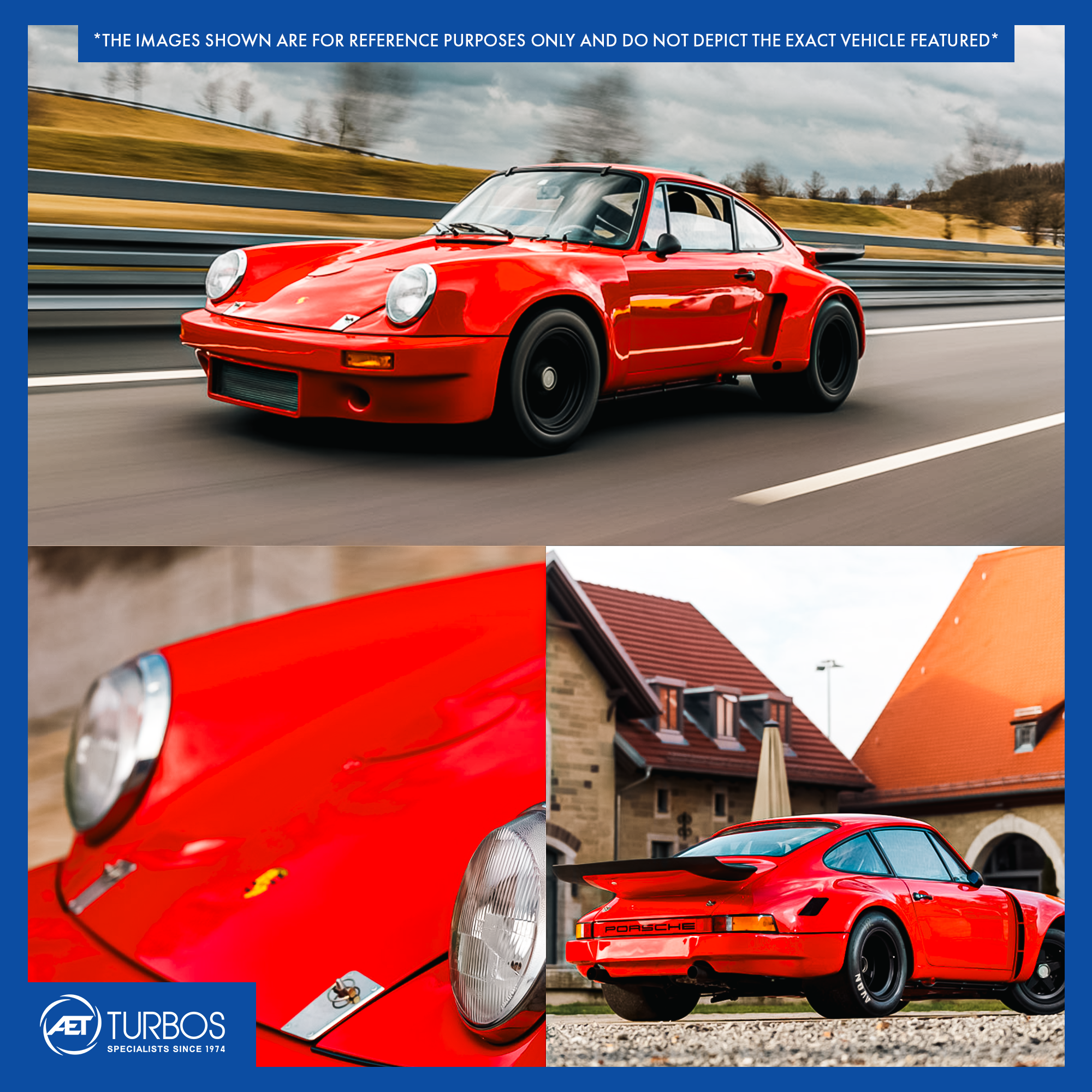 K36 BorgWarner (KKK Turbolader) Turbocharger - 1974 Porsche 911 Carrera RSR