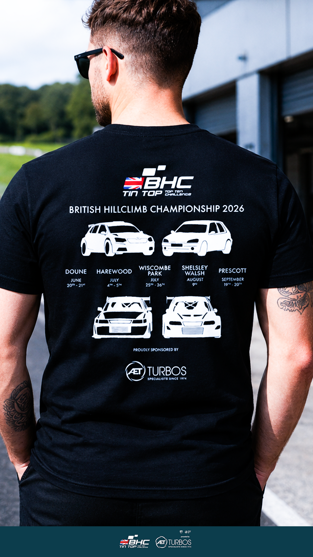 Limited Edition 2026 Tin Top Challenge T-Shirts - AET Turbos