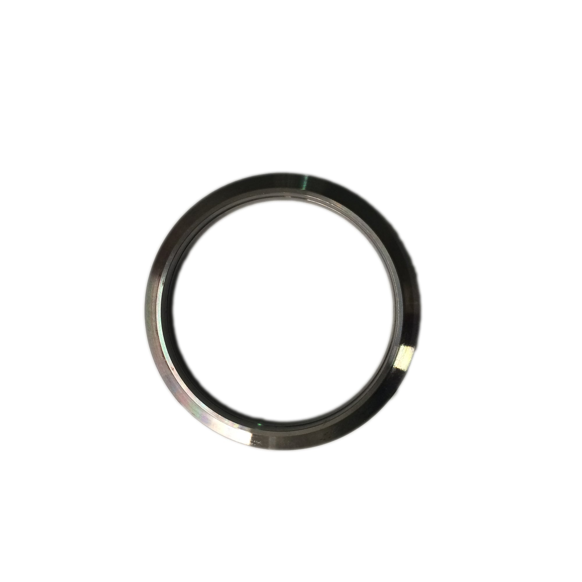 3" Exhaust to V Band Weld on Adapter (M/Steel) - Flat Face