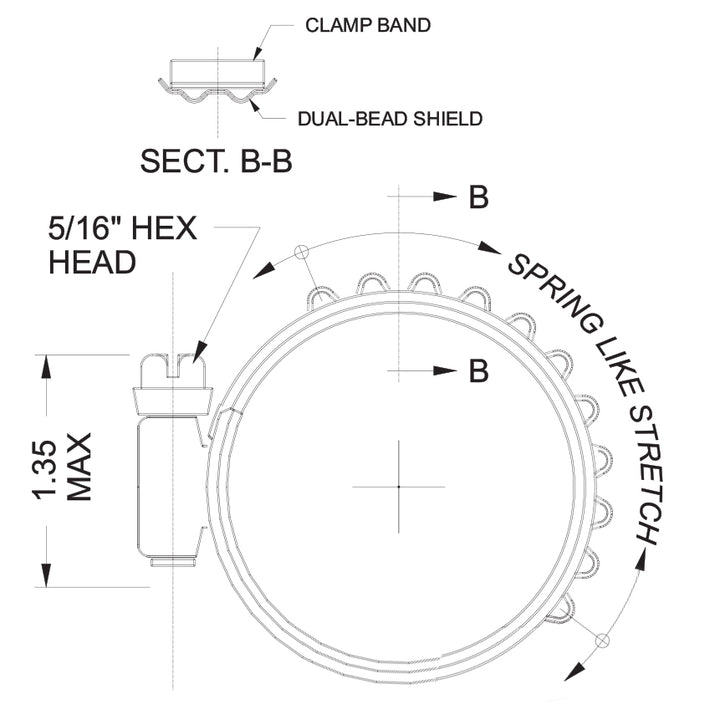MURRAY CLAMP - CONSTANT TENSION CLAMPS 1.625-2.375"